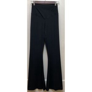 Offline Aerie Women L Real Me High Waist Crossover Flare Legging Athleisure Yoga